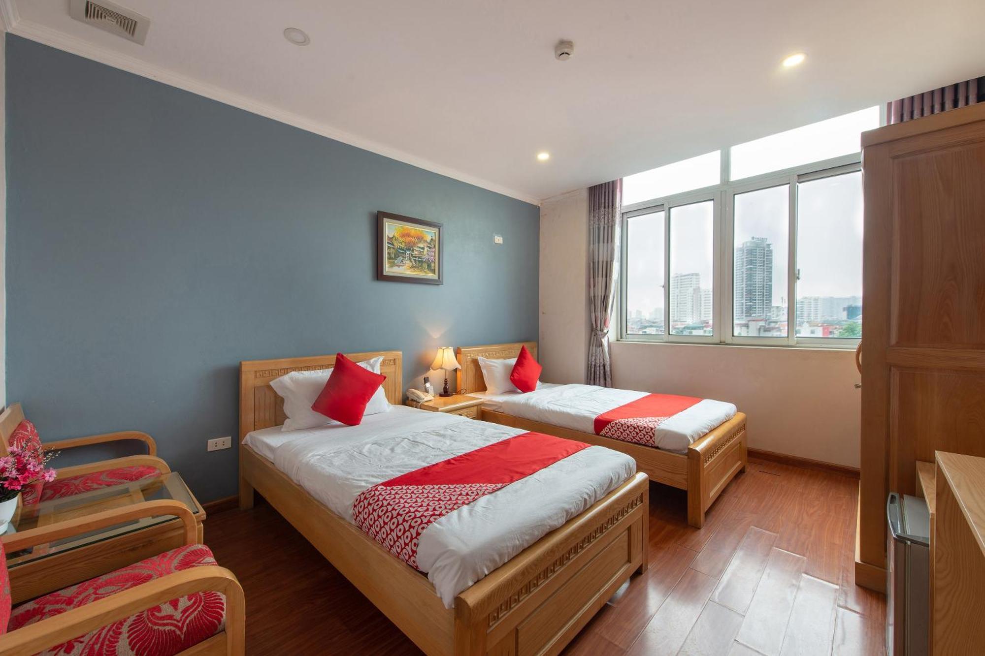 Capital O 417 Truong Son Hotel ฮานอย ภายนอก รูปภาพ